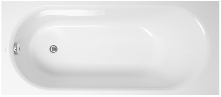 Ванна акрилова VAGNERPLAST Kasandra 140x70 (VPBA147KAS2X-04) без ніжок - зображення 1