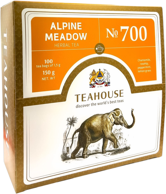 Чай трав'яний Teahouse №700 Альпійський луг 1.5 г x 100 конвертів від Rozetka на платформі USKIDKA Акція на Чай трав'яний Teahouse №700 Альпійський луг 1.5 г x 100 конвертів від Rozetka