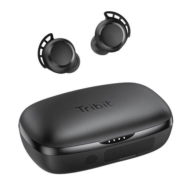 Беспроводные наушники Tribit FlyBuds 3 TWS с зарядным кейсом на 2600 mAh (Черный) - Фото 2 Беспроводные наушники Tribit FlyBuds 3 TWS с зарядным кейсом на 2600 mAh (Черный) - изображение 2