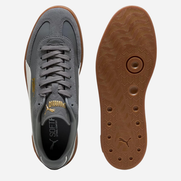 Sneakersy męskie do kostki Puma Club II 39744719 44 (9.5UK) Szary/Biały - obraz 4