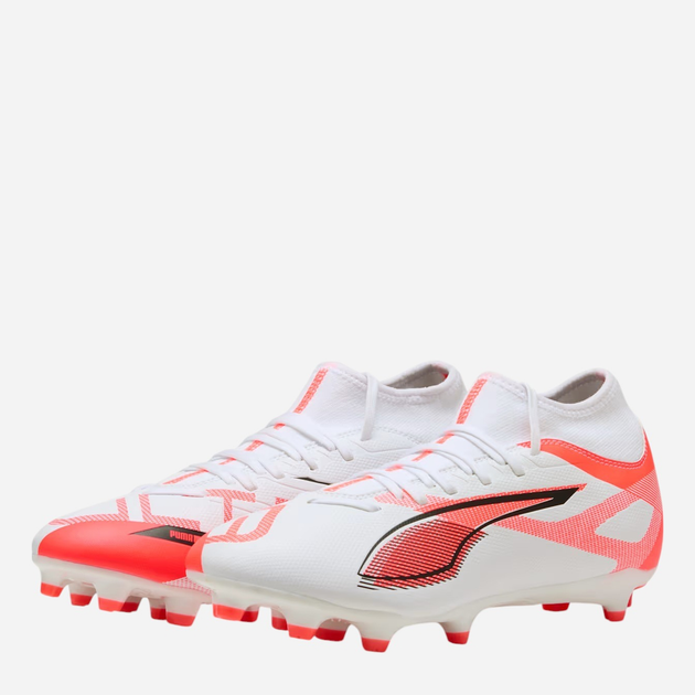 Korki męskie Puma Future 8 Play+ FG/AG 10816801 41 (7.5UK) Białe - obraz 2