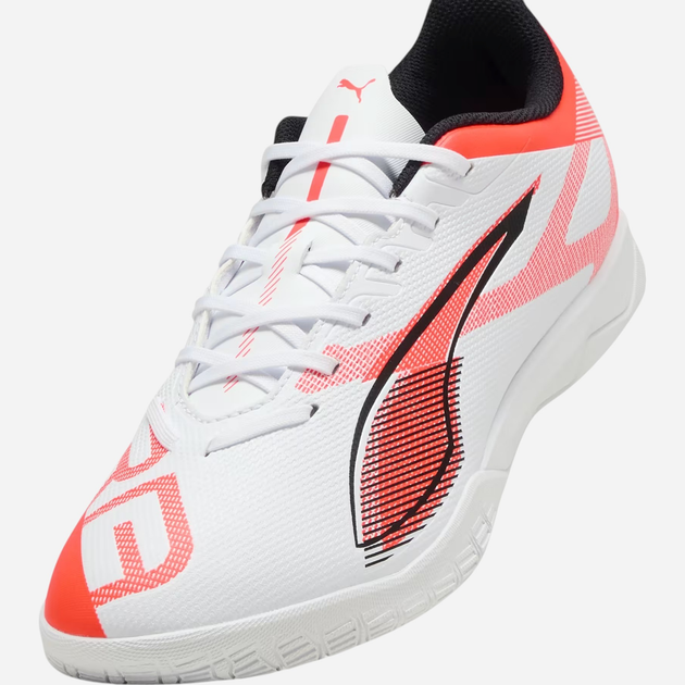 Чоловічі футзалки Puma Ultra 5 Play IT 10832601 41 (7.5UK) Білі (4067983042027) - зображення 5