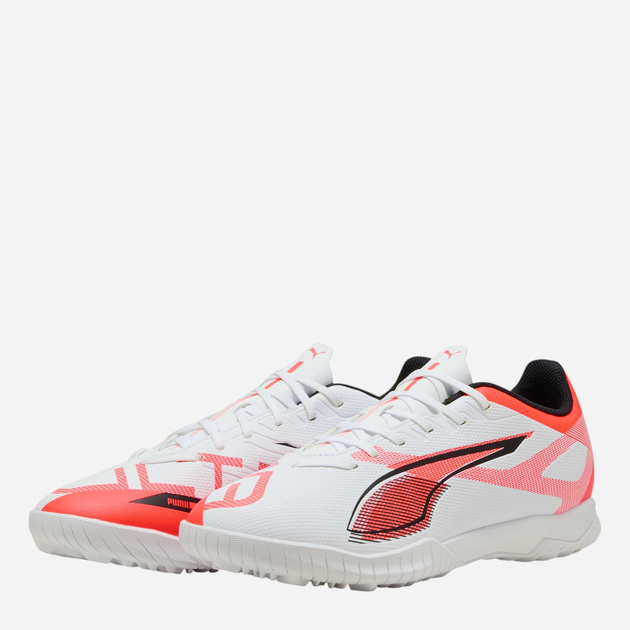 Buty piłkarskie turfy męskie Puma Ultra 5 Play TT 10833101 40.5 (7UK) Białe - obraz 2