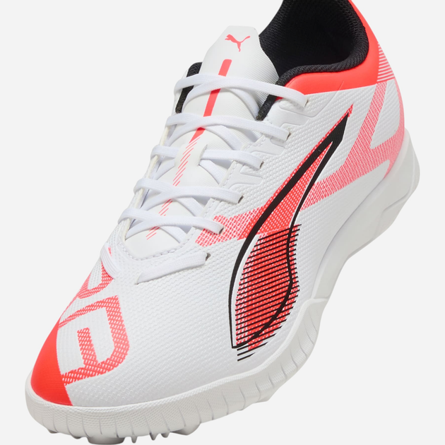 Чоловічі сороконіжки Puma Ultra 5 Play TT 10833101 42 (8UK) Білі (4067983040597) - зображення 5