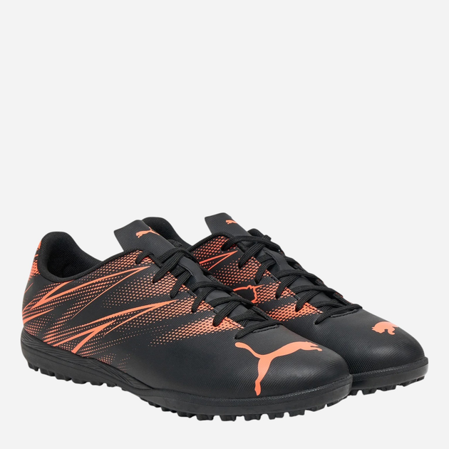 Buty piłkarskie turfy męskie Puma Attacanto TT 10747811 42.5 (8.5UK) Czarne - obraz 2