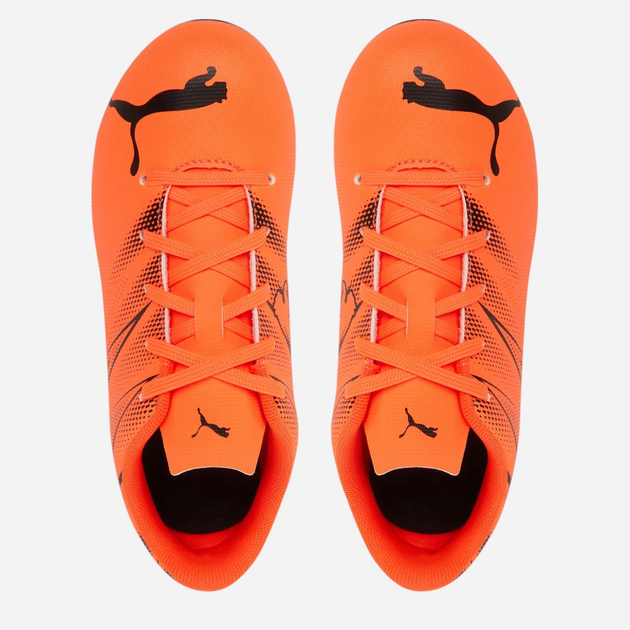 Buty piłkarskie korki młodzieżowe chłopięce Puma Attacanto FG/AG Jr 10748014 36 (3.5UK) Pomarańczowe - obraz 4