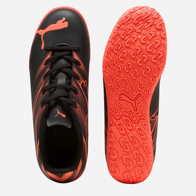 Підліткові футбольні бутси-футзалки для хлопчика Puma Attacanto IT Jr 10748212 37 (4UK) Чорні (4067983134326) - зображення 4