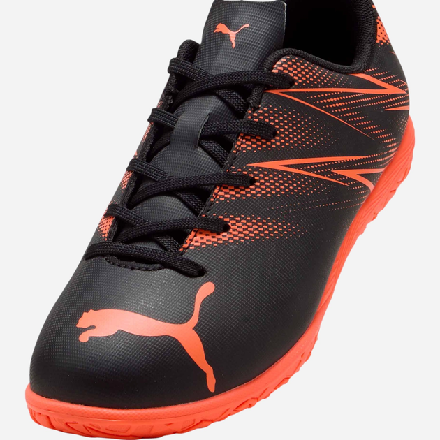 Buty piłkarskie halówki młodzieżowe chłopięce Puma Attacanto IT Jr 10748212 37.5 (4.5UK) Czarne - obraz 5