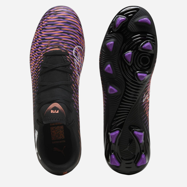 Чоловічі бутси Puma Future 8 Play FG/AG 10814101 42 (8UK) Чорні (4067983084775) - зображення 4
