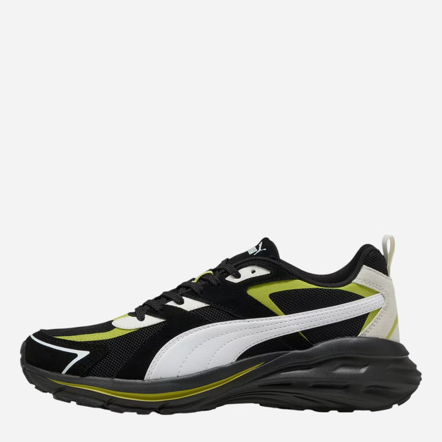 Чоловічі кросівки Puma Hypnotic LS 39529531 41 (7.5UK) Чорний/Салатовий (4067983935312) - зображення 3