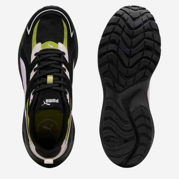 Чоловічі кросівки Puma Hypnotic LS 39529531 43 (9UK) Чорний/Салатовий (4067983935268) - зображення 4