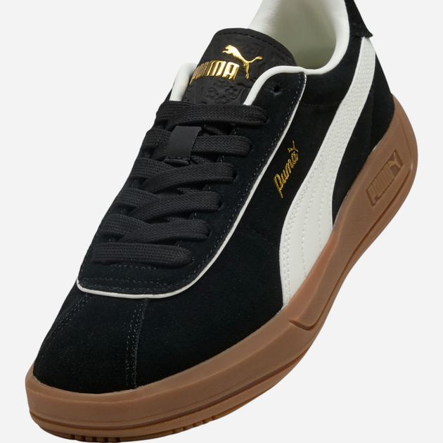 Sneakersy damskie do kostki Puma Club Klassika SD 40071802 36 (3.5UK) Czarne - obraz 5