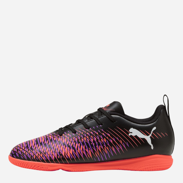 Buty piłkarskie halówki młodzieżowe chłopięce Puma Future 8 Play IT Jr 10839701 36 (3.5UK) Czarne z czerwonym i fioletowym - obraz 3