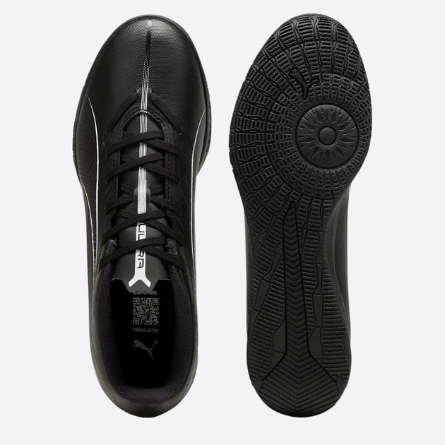 Чоловічі футзалки Puma Ultra 5 Play IT 10790702 46 (11UK) Чорні (4067979643672) - зображення 4