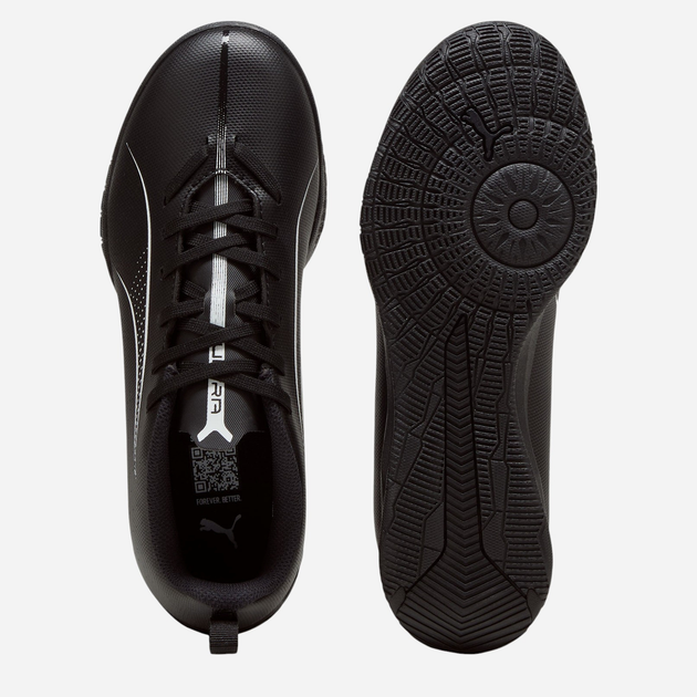 Підліткові футбольні бутси-футзалки для хлопчика Puma Ultra 5 Play IT Jr 10791302 37.5 (4.5UK) Чорні (4067979315005) - зображення 3