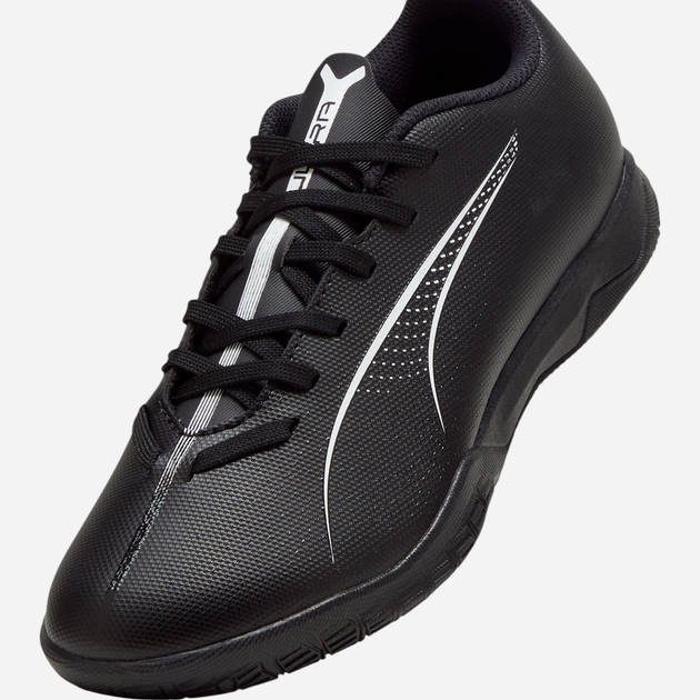 Підліткові футбольні бутси-футзалки для хлопчика Puma Ultra 5 Play IT Jr 10791302 38.5 (5.5UK) Чорні (4067979315029) - зображення 4