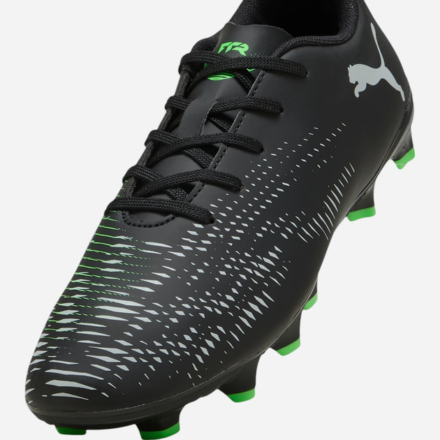 Підліткові футбольні бутси для хлопчика Puma Future 8 Play FG/AG Jr 10814402 37 (4UK) Чорні з темно-зеленим (4067983074493) - зображення 5
