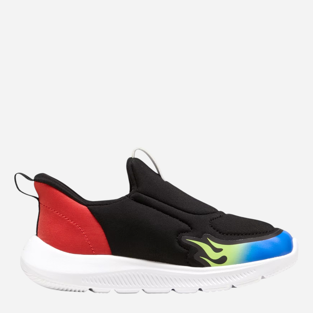 Sneakersy chłopięce z białą podeszwą Puma Fun Racer 2 Sliptech 40140901 29 (11UK) Czarne - obraz 3