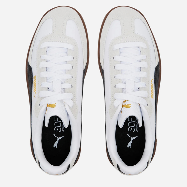 Sneakersy młodzieżowe chłopięce Puma Puma Club II Era Jr 40148902 37 (4UK) Białe - obraz 4
