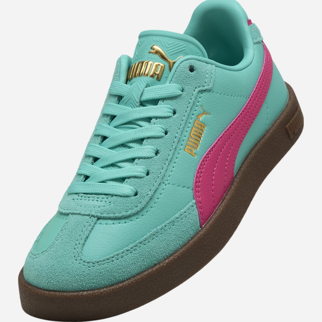 Sneakersy młodzieżowe dziewczęce sznurowane Puma Puma Club II Era Jr 40148904 38 (5UK) Turkusowe - obraz 5