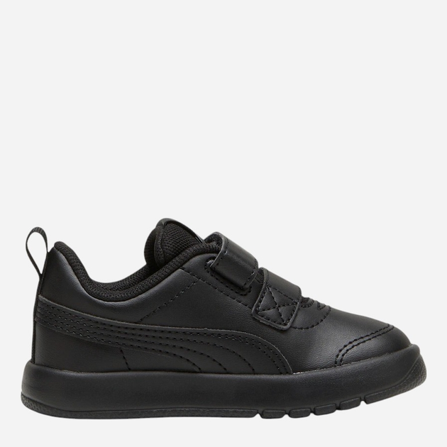 Sneakersy chłopięce na rzepy Puma Courtflex V3 V Inf 31025201 27 (9UK) Czarne - obraz 3