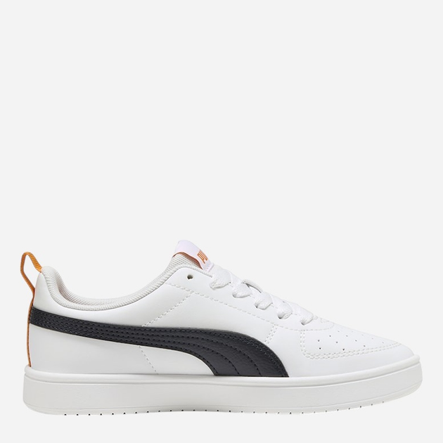 Підліткові кеди для хлопчика Puma Rickie Jr 38431140 35.5 (3UK) Білі з чорним і помаранчевим (4067983800252) - зображення 3