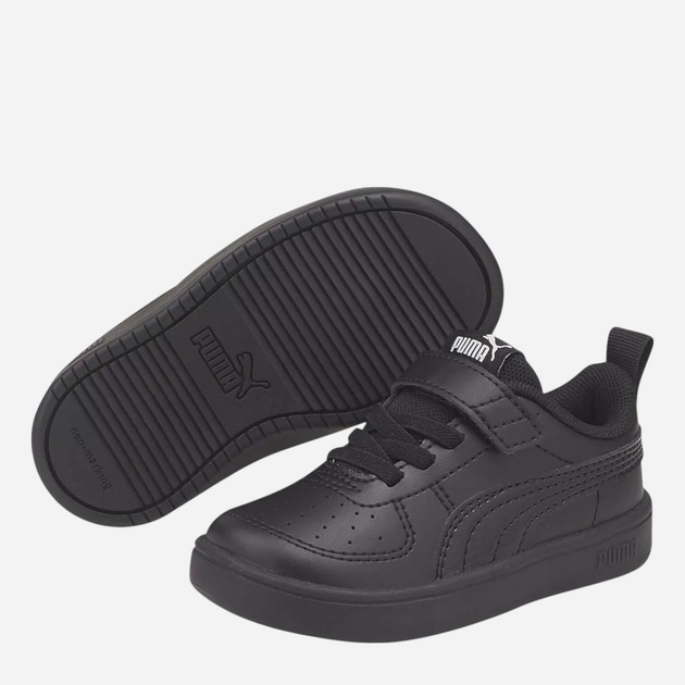 Дитячі кеди для хлопчика Puma Rickie AC+ Inf 38431402 26 (8.5UK) Чорні (4064536382685) - зображення 2