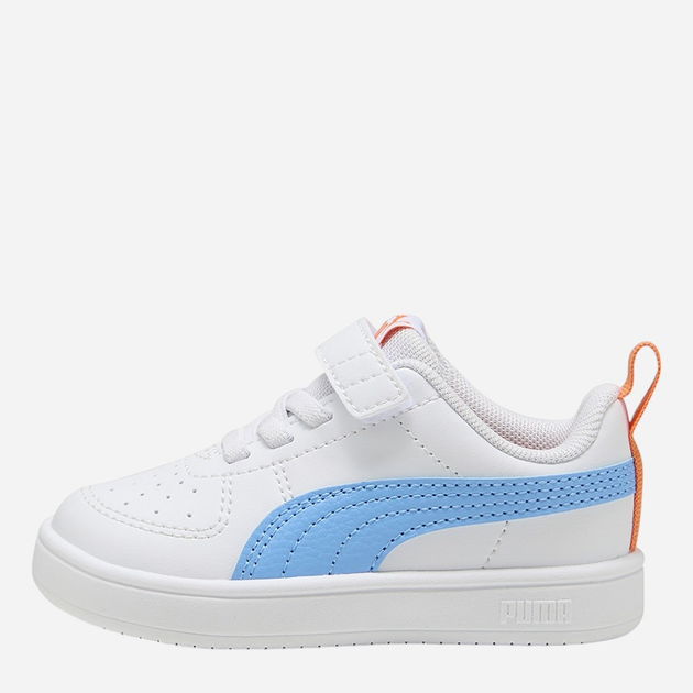 Sneakersy chłopięce na rzepy Puma Rickie AC+ Inf 38431437 21 (4.5UK) Białe - obraz 1