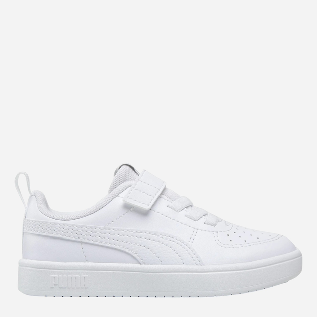 Sneakersy chłopięce na rzepy Puma Rickie AC+ PS 38583601 28.5 (10.5UK) Białe - obraz 1