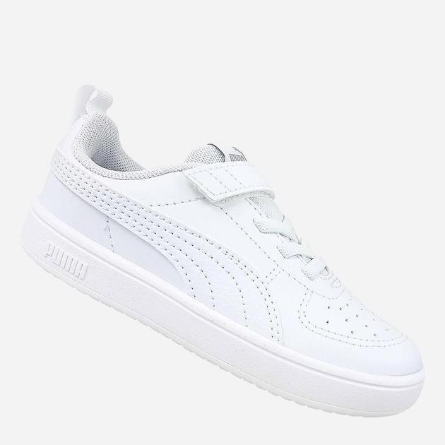 Підліткові кеди для хлопчика Puma Rickie AC+ PS 38583601 35 (2.5UK) Білі (4064536268958) - зображення 3