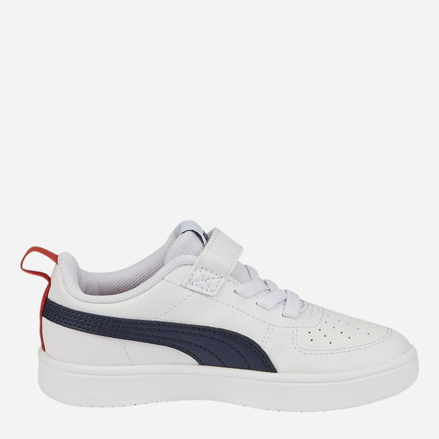 Дитячі кеди для хлопчика Puma Rickie AC+ PS 38583609 28.5 (10.5UK) Білі з темно-синім (4065449316118) - зображення 3