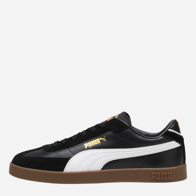 Sneakersy męskie do kostki Puma Club II 39744702 48.5 (13UK) Czarny/Biały - obraz 1