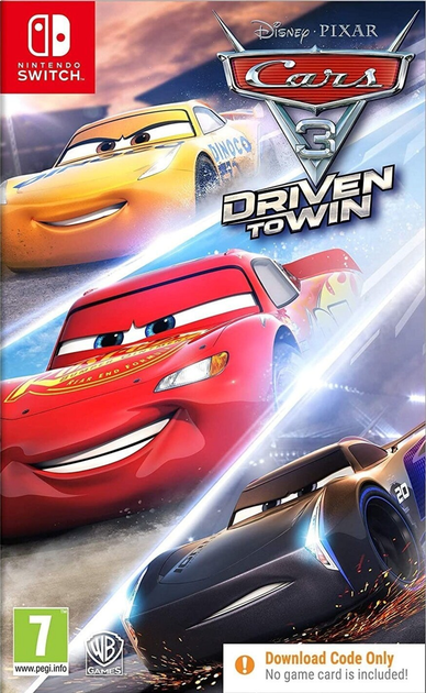 Гра Nintendo Switch Cars 3: Driven to Win (Електронний ключ) (5051895412923) - зображення 1