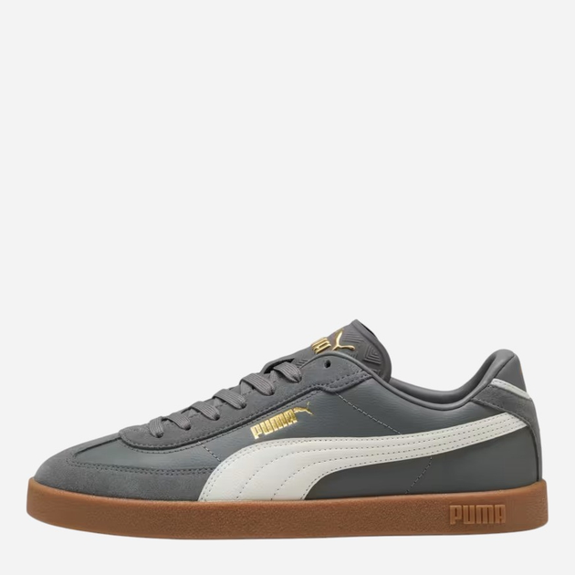 Акція на Чоловічі кеди низькі Puma Club II 39744719 45 (10.5UK) Сірий/Білий від Rozetka