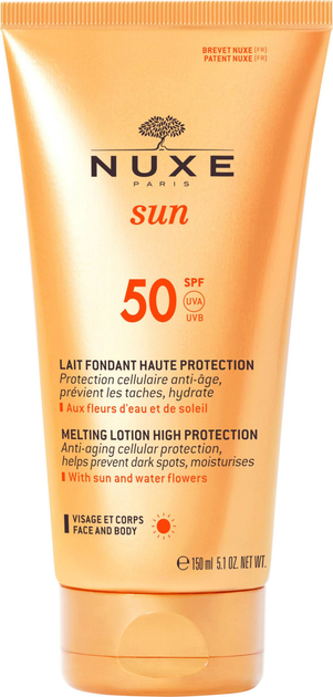 Lotion przeciwsłoneczny do ciała Nuxe Sun Melting Sunscreen SPF 50 150 ml (3264680028878) - obraz 1