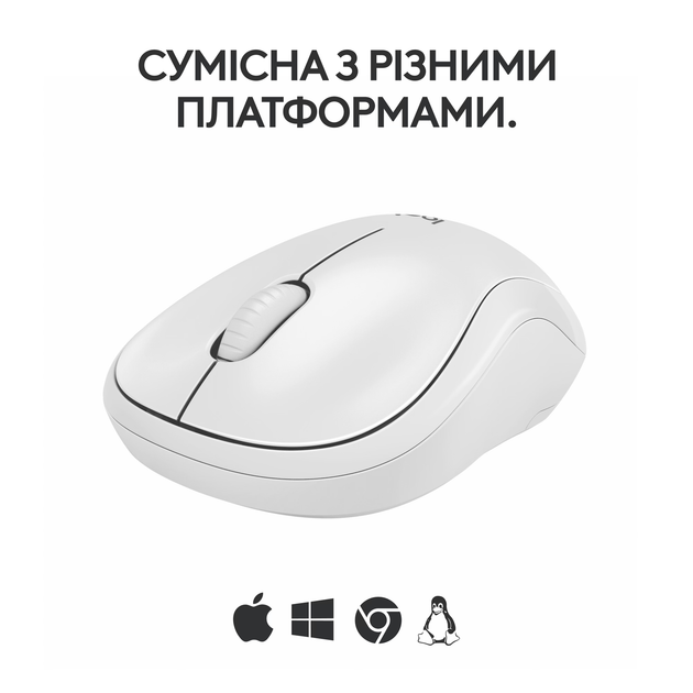 Мышь Logitech M240 Silent Bluetooth White (910-007120) - изображение 6