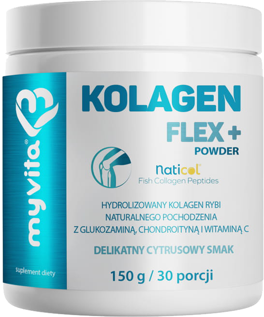 Suplement diety MyVita Kolagen Flex+ Powder 150 g (5903021593405) - obraz 1