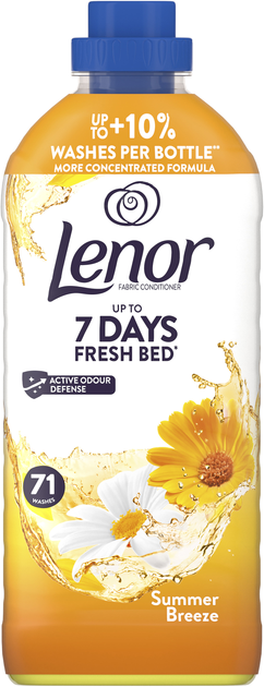 Кондиціонер для білизни Lenor Літній Бриз 71 цикл прання 1.491 л (8700216724029) - зображення 2