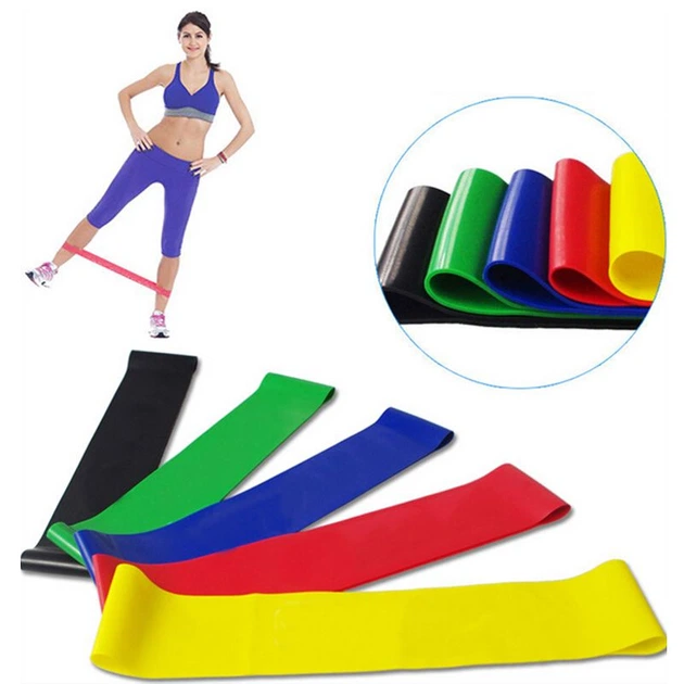 Набор резинок для фитнеса латексных Exercise Resistance Belt 5в1 - изображение 2