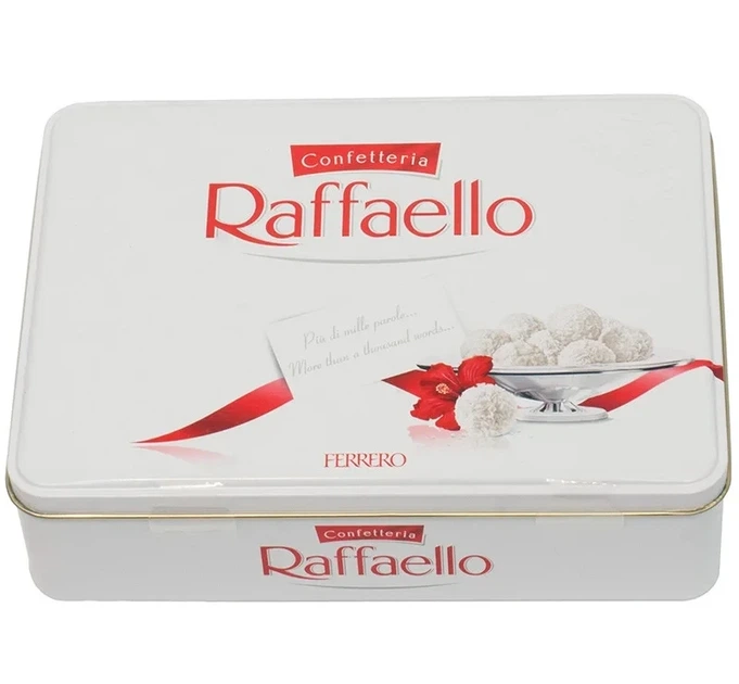 Конфеты Raffaello Сonfetteria ж/б 300 г - Фото 1 Конфеты Raffaello Сonfetteria ж/б 300 г - изображение 1