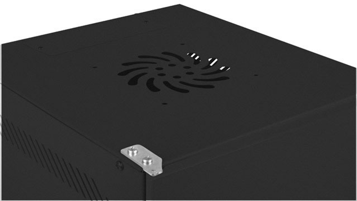 Szafa wisząca serwerowa Lanberg 10" 12U 280x310 Black (WF10-2312-00B) - obraz 6