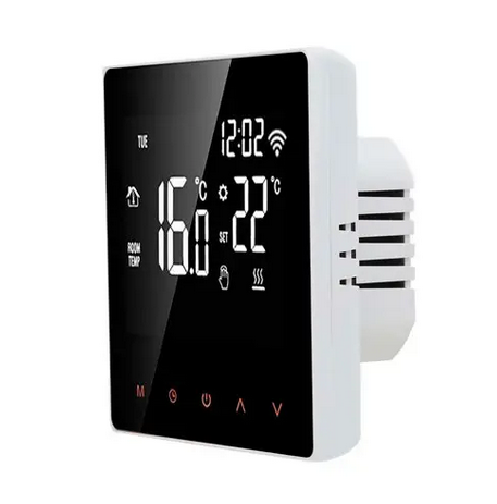 Wi-Fi терморегулятор для теплого пола Avatto ME81H 220В 16А 3.2" Black (315713) - изображение 2