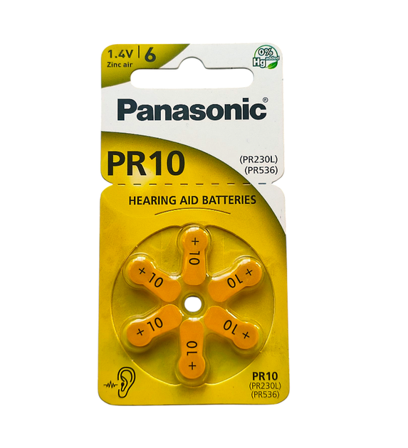 Батарейка PR-230/6LB PANASONIC 6 шт. планшет 7024 - Фото 1 Батарейка PR-230/6LB PANASONIC 6 шт. планшет 7024 - изображение 1