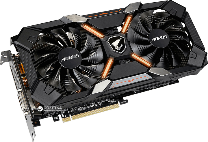 Видеокарта Gigabyte PCI-Ex Radeon RX 580 Aorus XTR 8GB GDDR5 (256bit ...