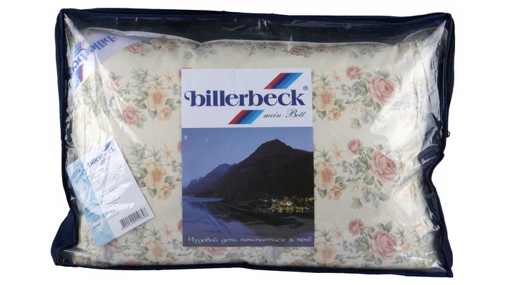 Полупуховая подушка Billerbeck Лора 50x70 см бежевый - изображение 3