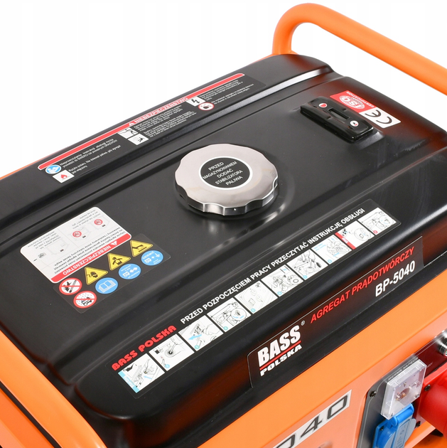 Генератор бензиновий Bass Polska 2800/3500 W BP-5040 (5902067625811) - зображення 8