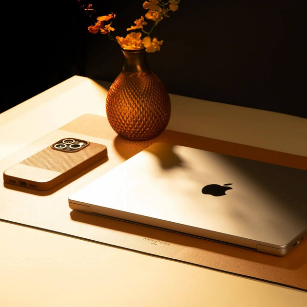 Настольный коврик Native Union Desk Mat Black/Kraft (DESK-MAT-BLKKFT) - изображение 2