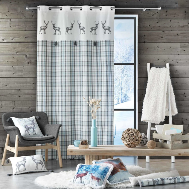 Poduszka dekoracyjna Douceur d'interieur dwustronna z frędzlami 30 x 50 cm (3574386116336) - obraz 3