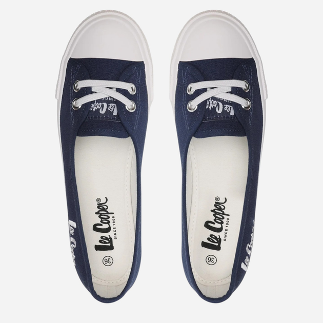 Жіночі кеди низькі Lee Cooper LCW-23-31-1789L 41 26 см Сині (5904292134434) - зображення 4