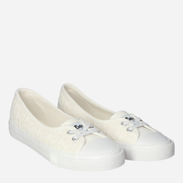 Жіночі кеди низькі Lee Cooper LCW-25-31-3447L 37 24 см Білі (5904292167524) - зображення 5
